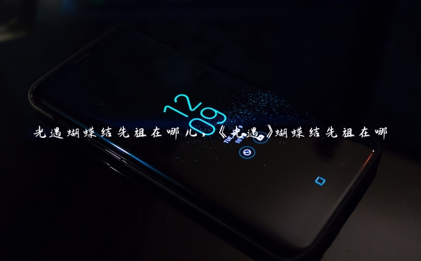 光遇蝴蝶结先祖在哪儿，《光遇》蝴蝶结先祖在哪